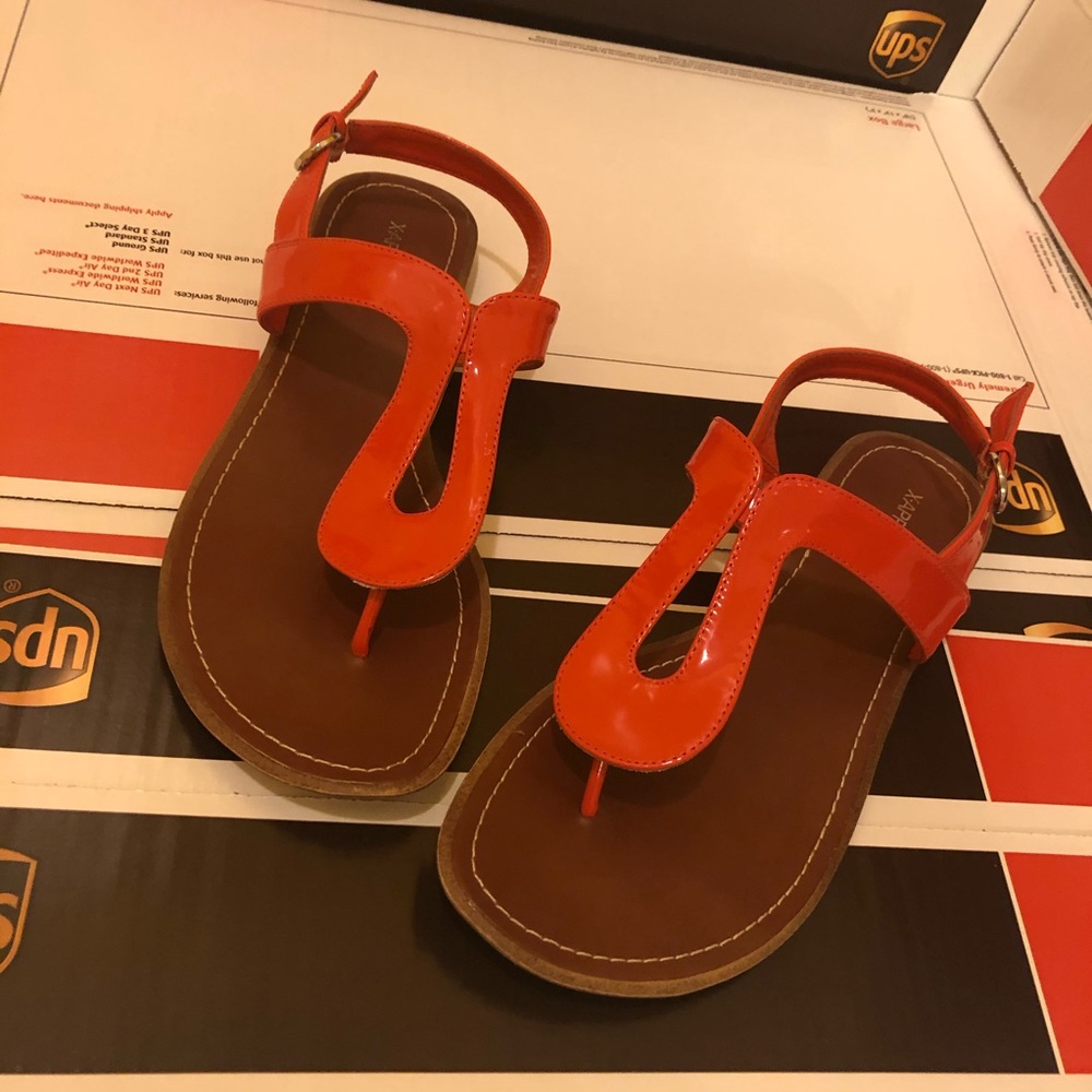 Red X-Appeal Sandals